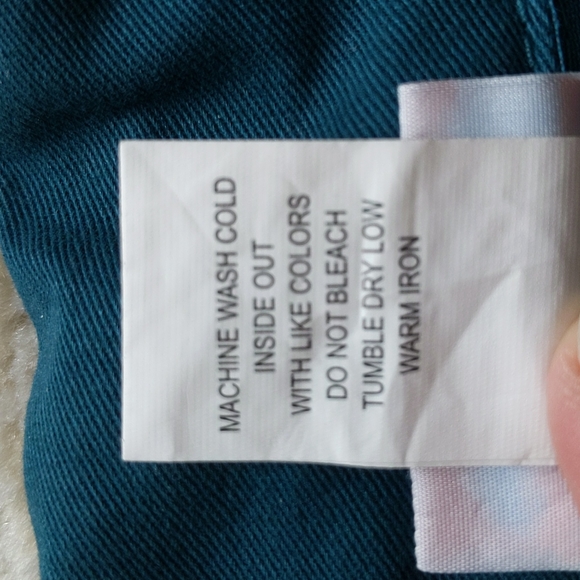 American Sweetheart Button Up Jacket L Teal - Picture 4 of 12